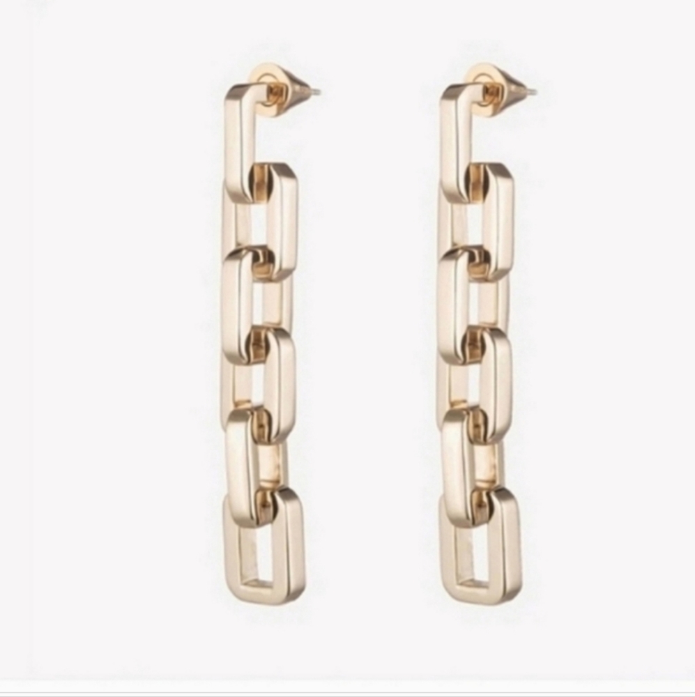 Eddie Borgo - Supra Link Drop Earrings